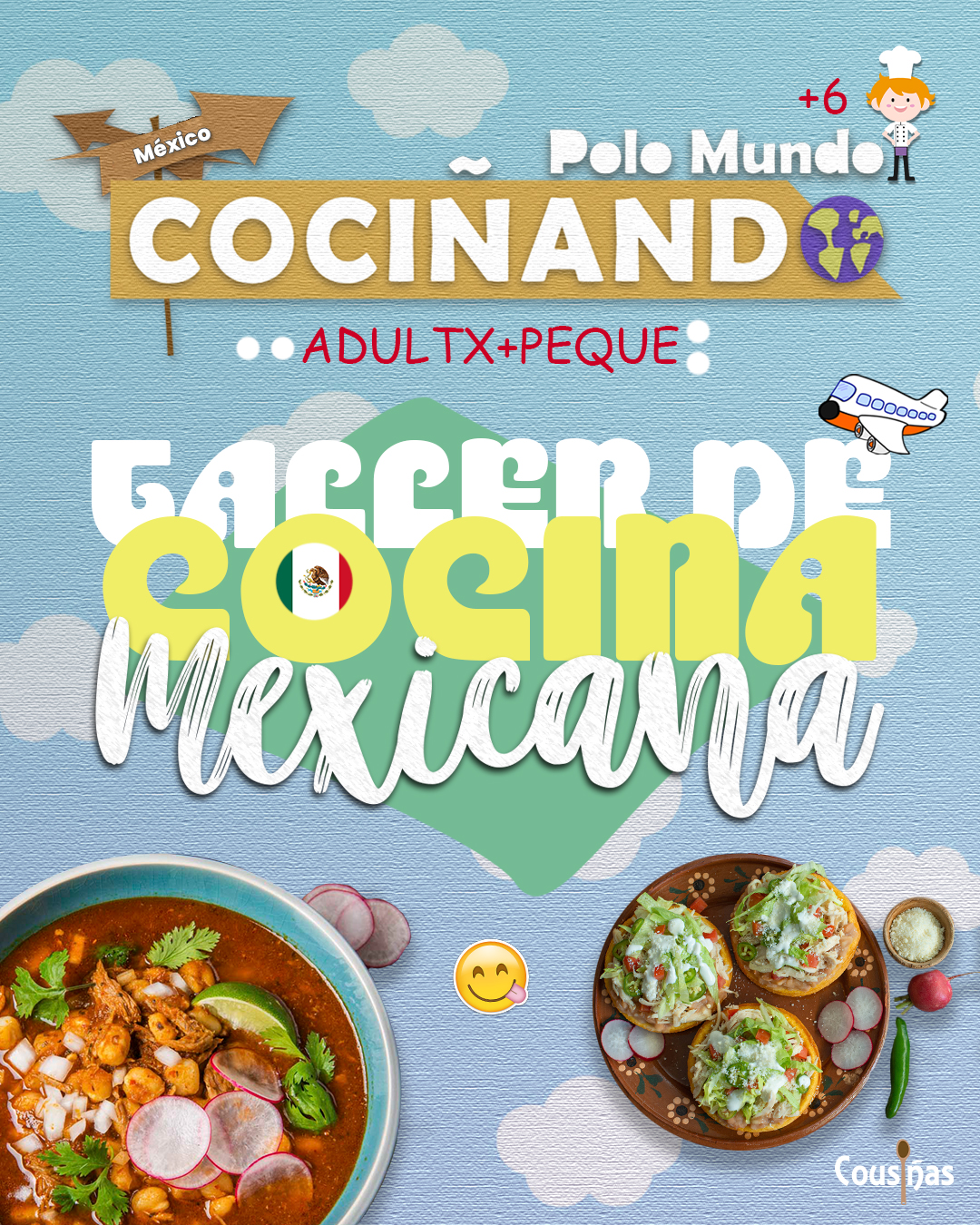 taller de cocina para niños en Pontevedra