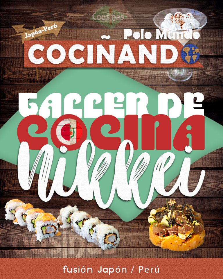 Taller de cocina fusión en Pontevedra