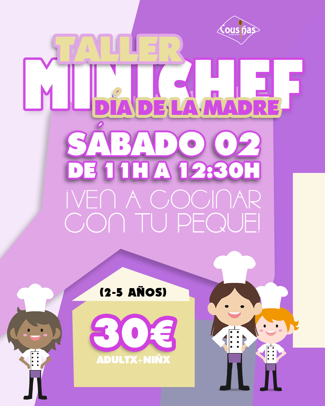 Cocina para bebés en Pontevedra