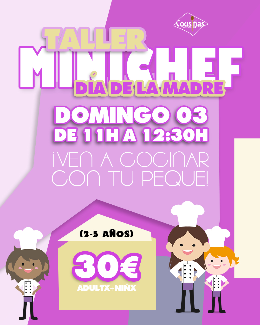 Cocina para bebés en Pontevedra