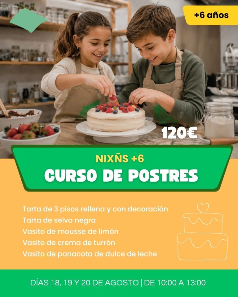 Cocina para niños en Galicia