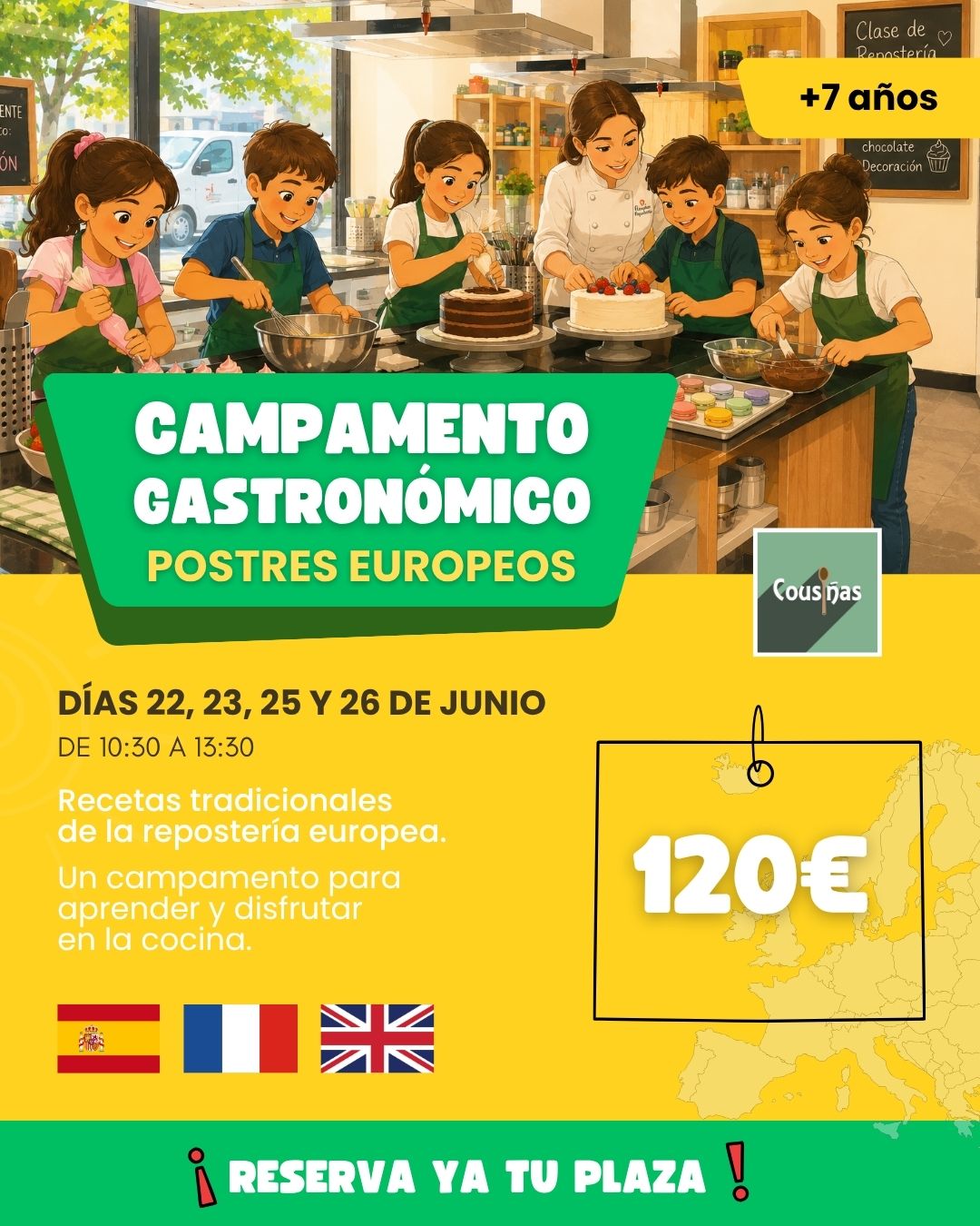 Campamento para niños en Galicia