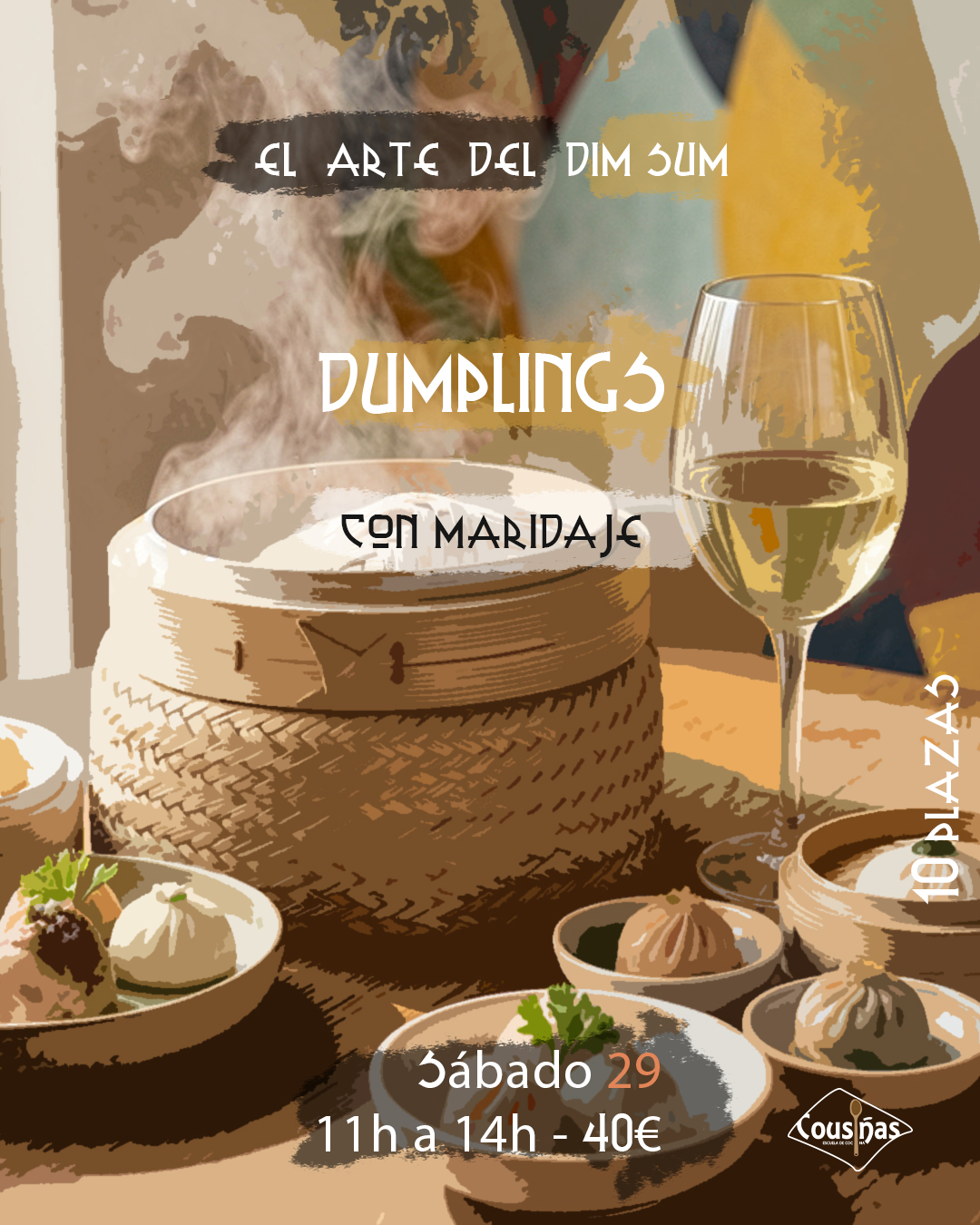 taller de cocina asiática en Pontevedra