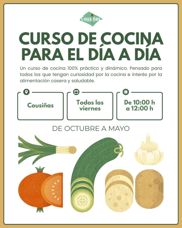 Curso de cocina para principiantes en Galicia