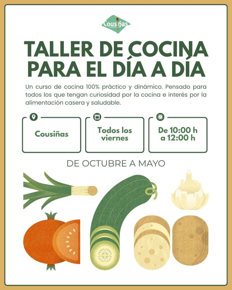 Curso de cocina para principiantes en Galicia