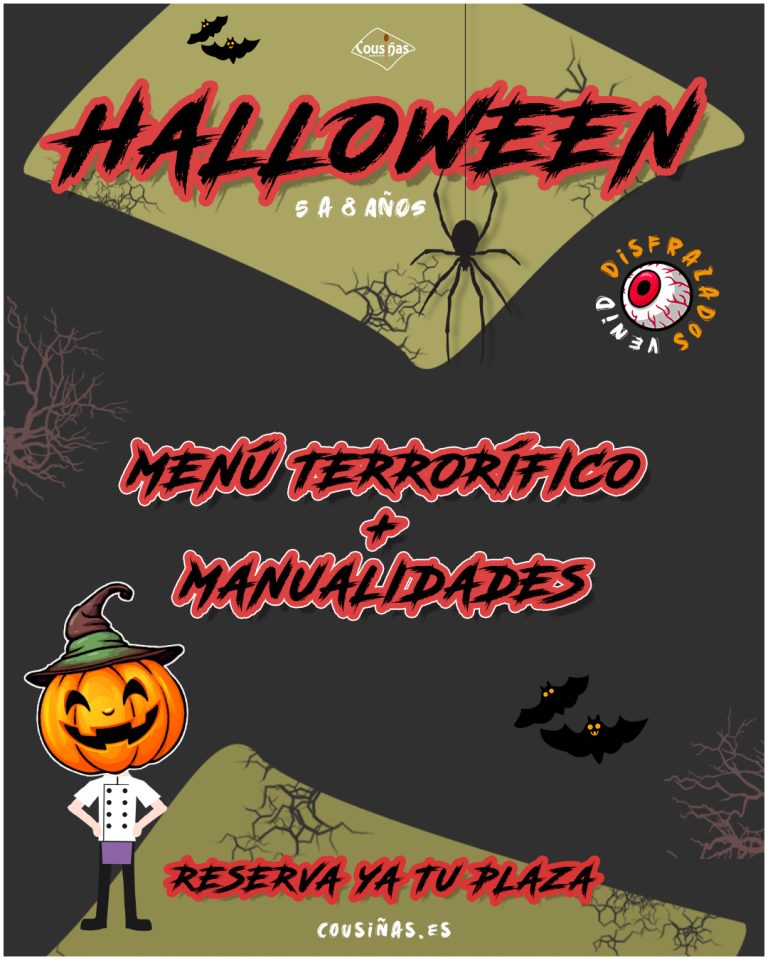 Taller Halloween para niños en galicia