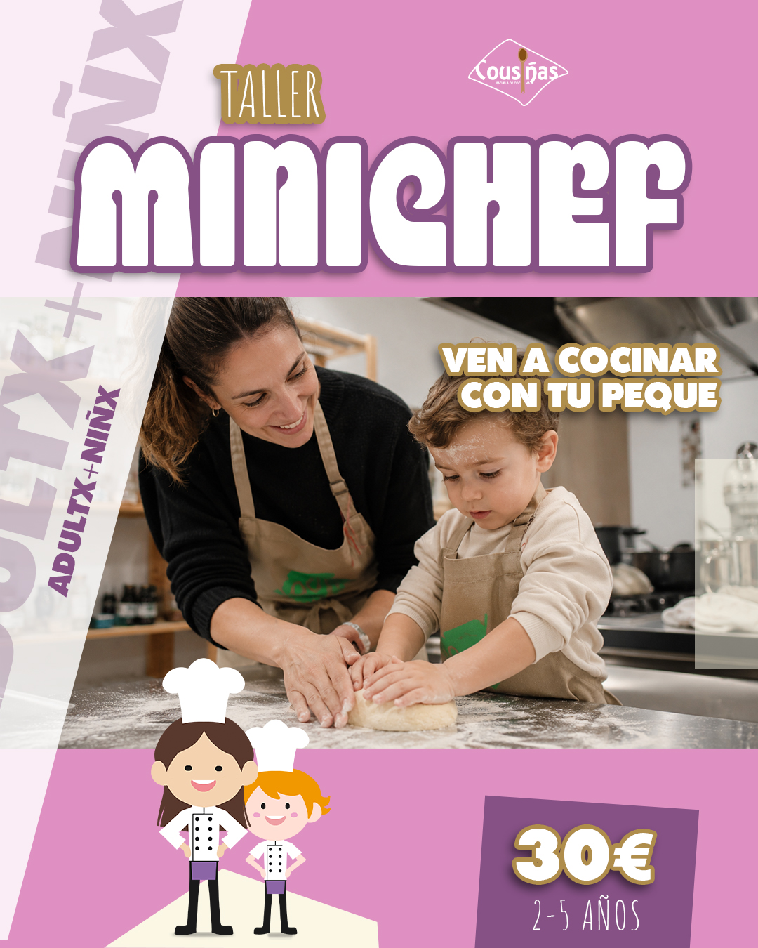 Actividad familiar en Pontevedra